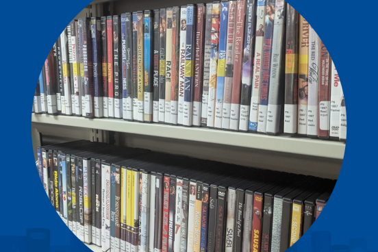 Row of Dvds