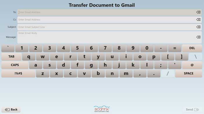 Transfer to Gmail