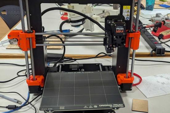 PRUSA MK4 3d printer.