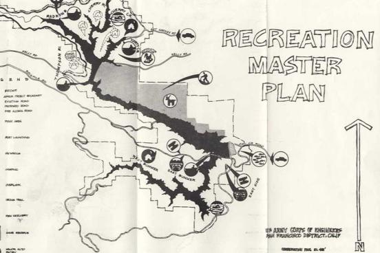 Map with text Recreation Master Plan