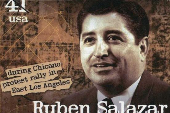 41 cent usa stamp for Ruben Salazar