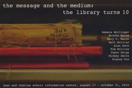 The message and the medium: the library turns 10.