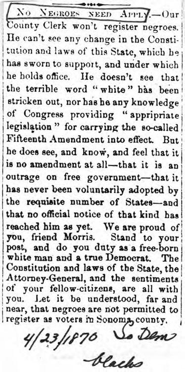 Newspaper clipping.