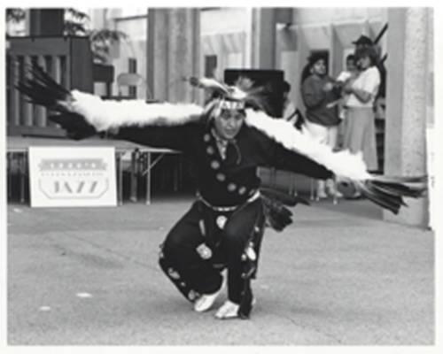 Native American dancer